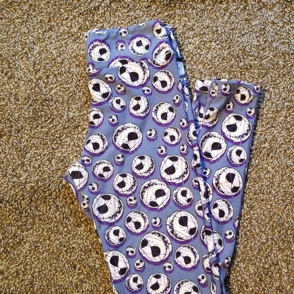 LuLaRoe Pants - NWOT Os night mare before Christmas leggings